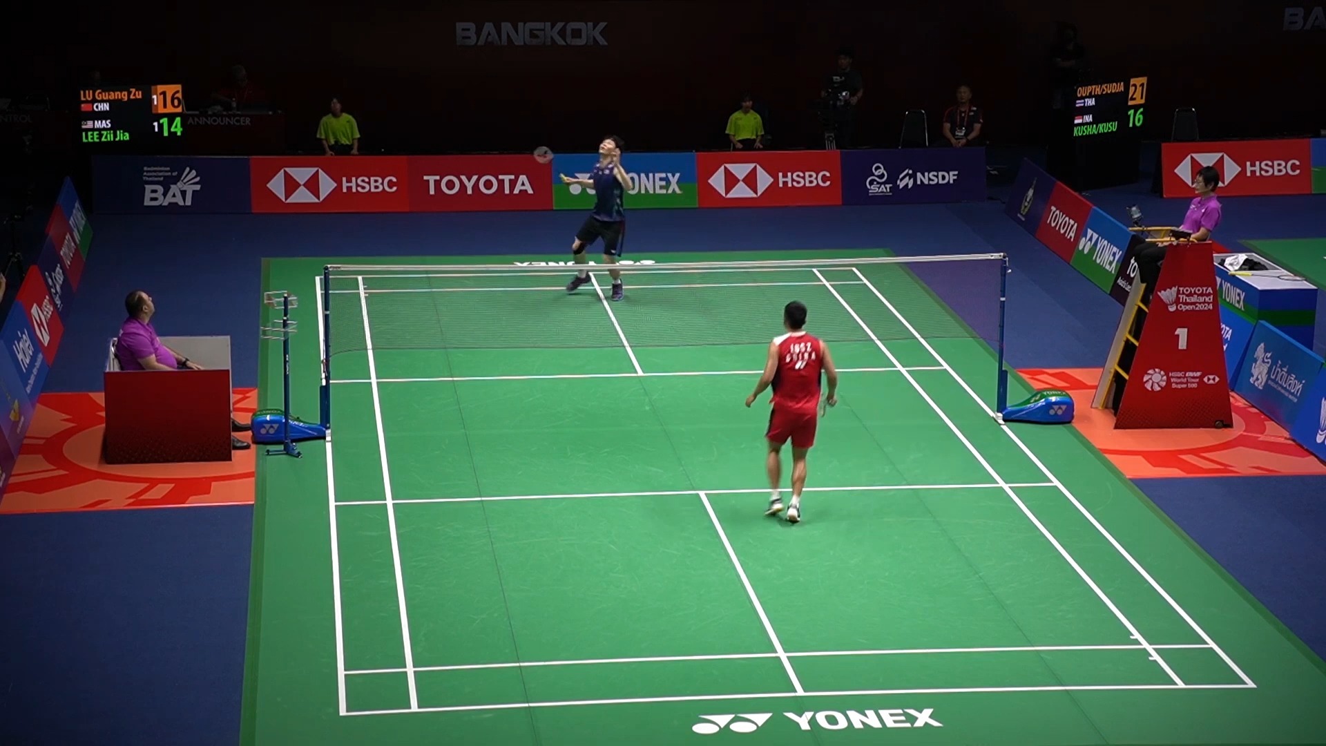 丹麦队险胜泰国队,李梓嘉统治全场 丹麦队险胜泰国队,李梓嘉统治全场